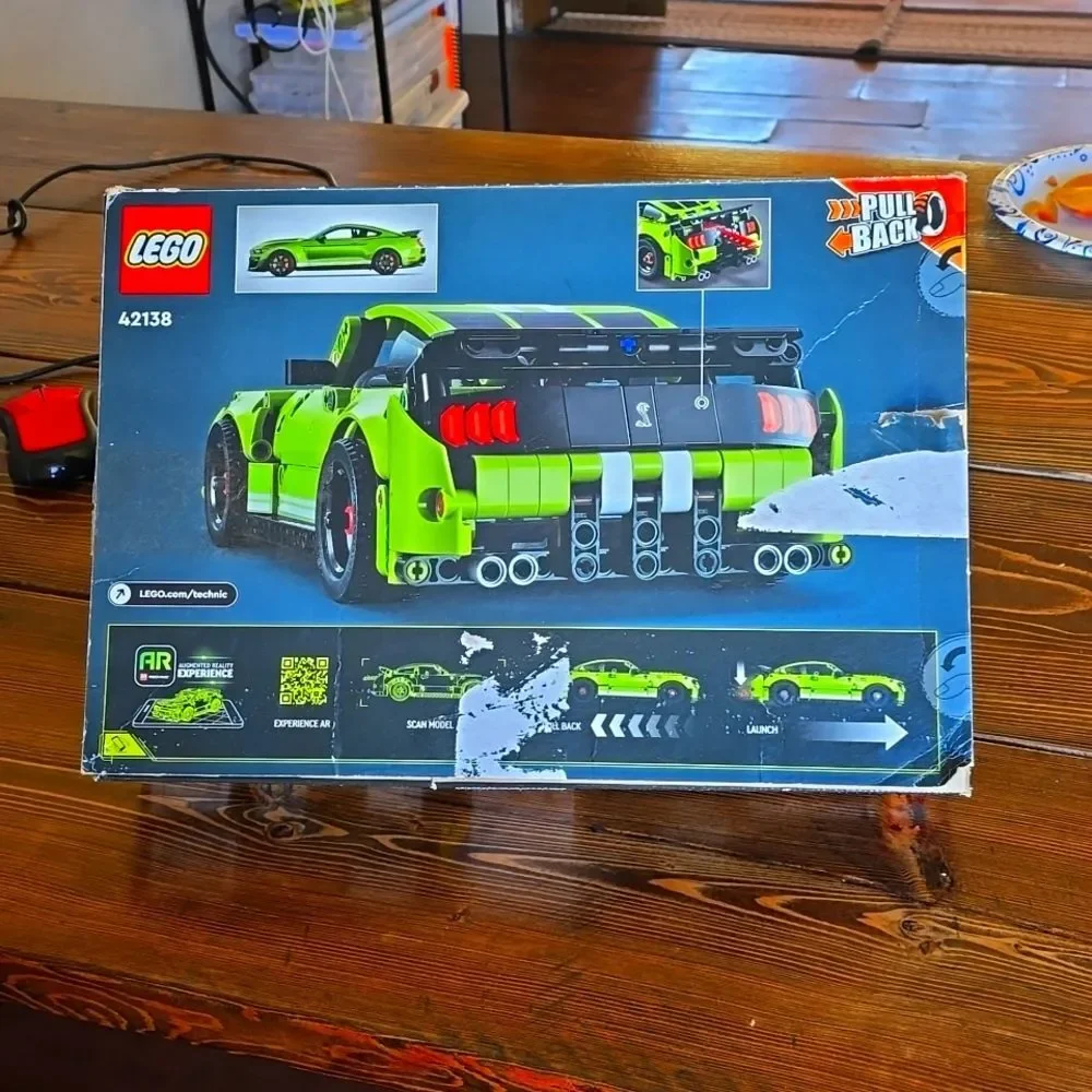 LEGO Ford Mustang Shelby GT500 – Boxed Set, Incomplete, Replacement Parts